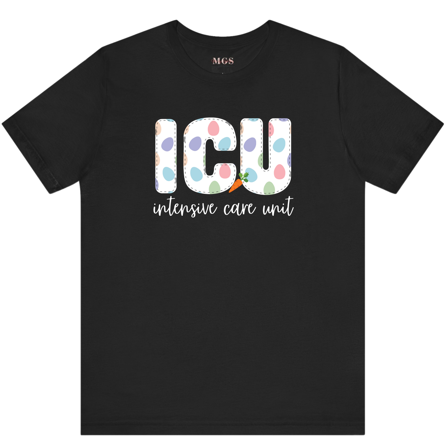 Intensive Care Unit (ICU) Easter Tee – Festive Healthcare Shirt for ICU Nurses & Medical Staff