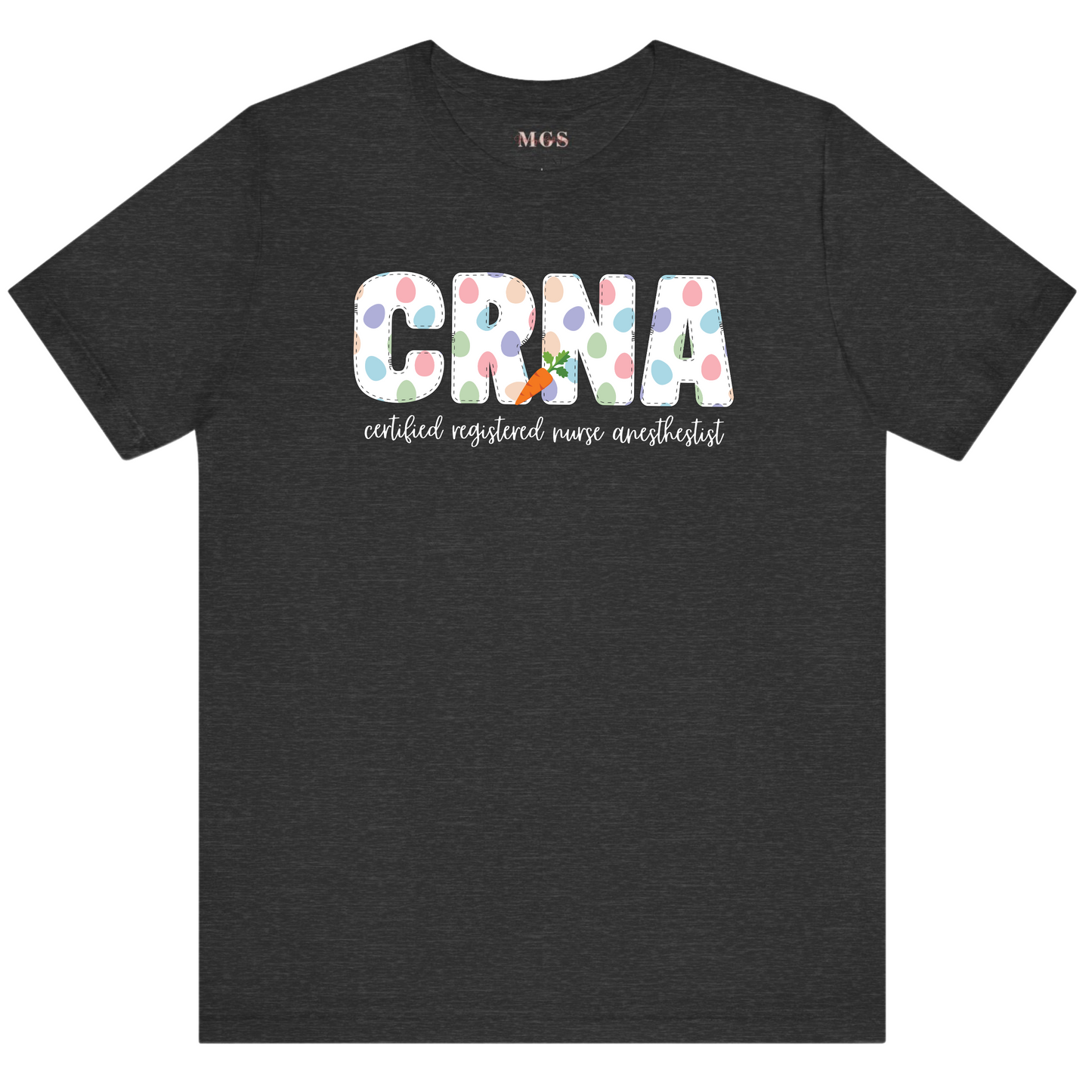 Certified Registered Nurse Anesthetist (CRNA) Easter Tee – Festive Healthcare Shirt for CRNAs & Anesthesia Professionals