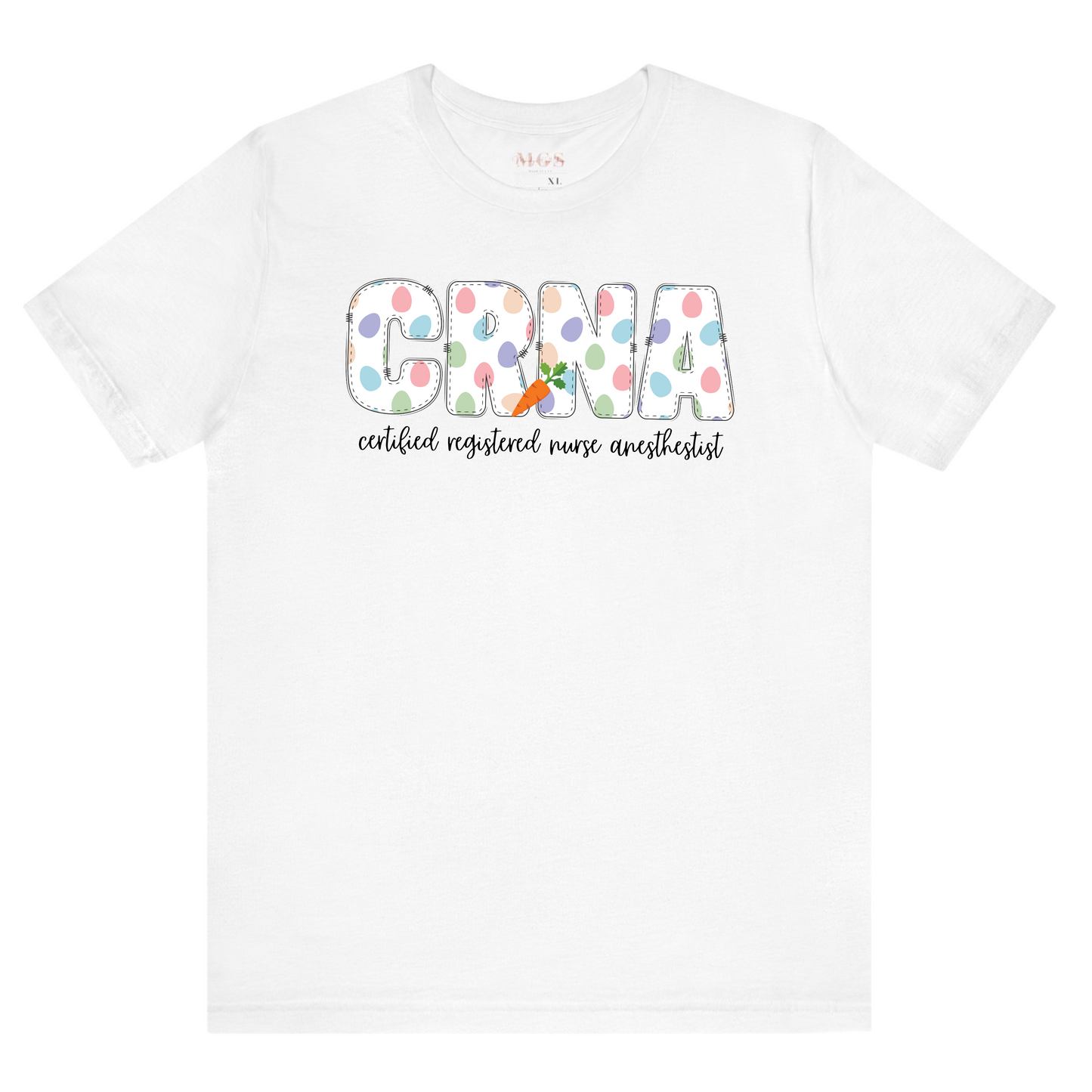 Certified Registered Nurse Anesthetist (CRNA) Easter Tee – Festive Healthcare Shirt for CRNAs & Anesthesia Professionals