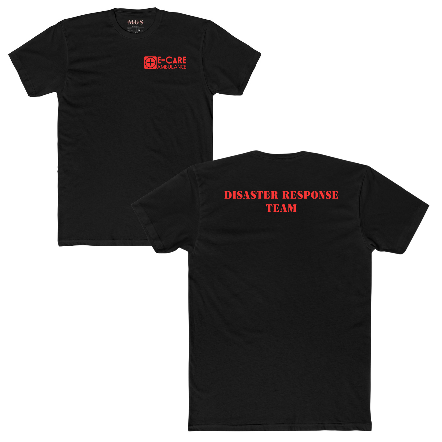 E-CARE Ambulance Disaster Response Team T-Shirt
