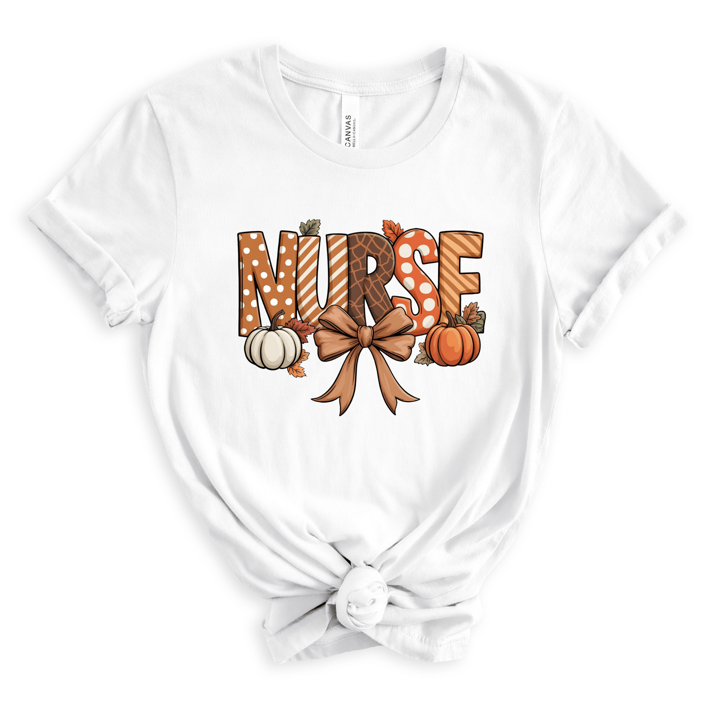 Thanksgiving Nurse Shirt – Festive Fall Tee with Turkey & Pumpkin Design | Cute Nurse Thanksgiving Gift for RN, LPN, CNA & Healthcare Workers
