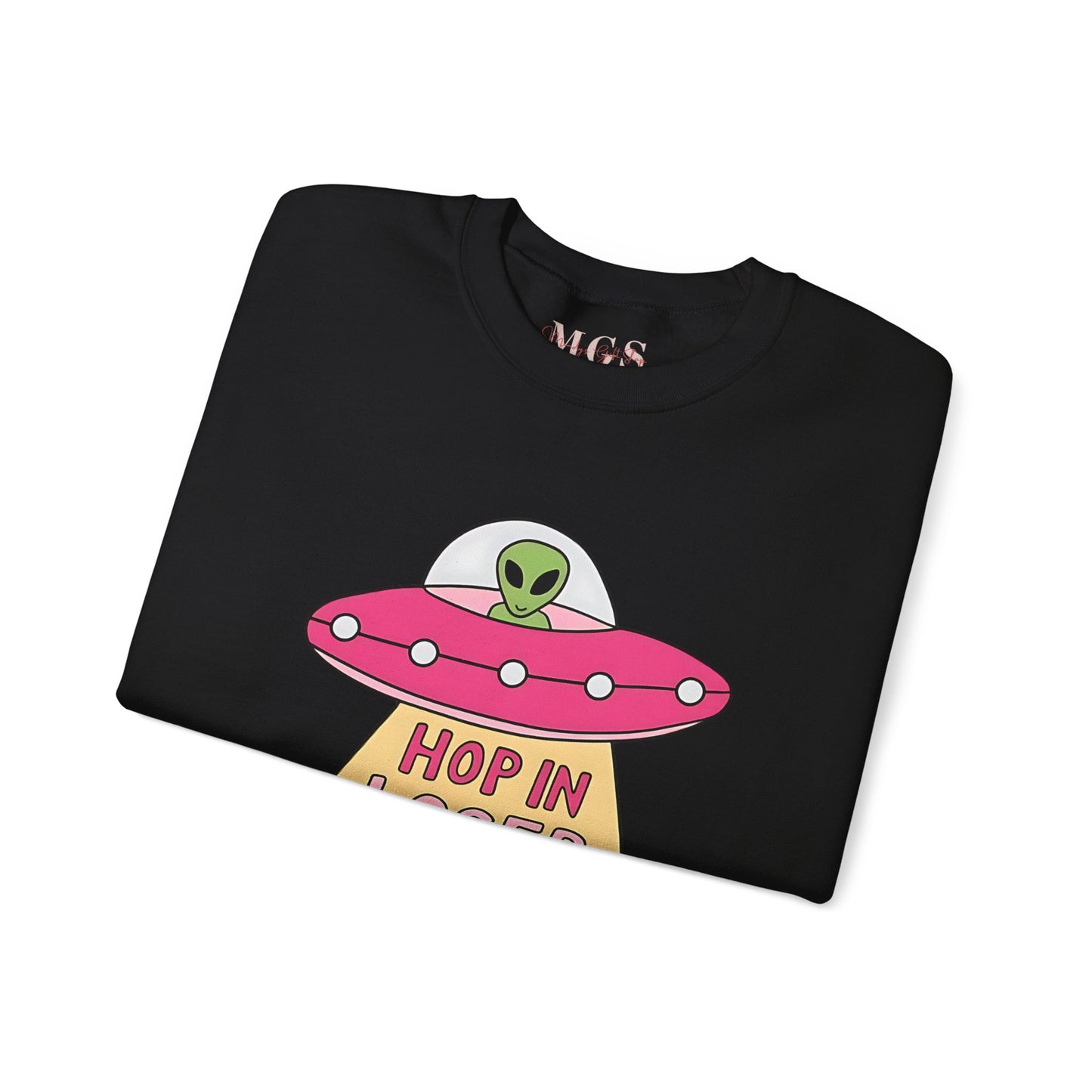 Hop in Bestie, We’re Going Insane Heavy Blend™ Crewneck Sweatshirt – Funny & Cozy Healthcare Apparel