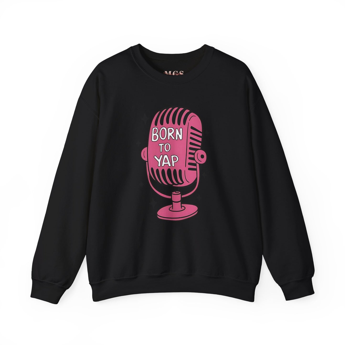 Born to Yap Heavy Blend™ Women’s Crewneck Sweatshirt – Fun & Cozy Healthcare Apparel for Women