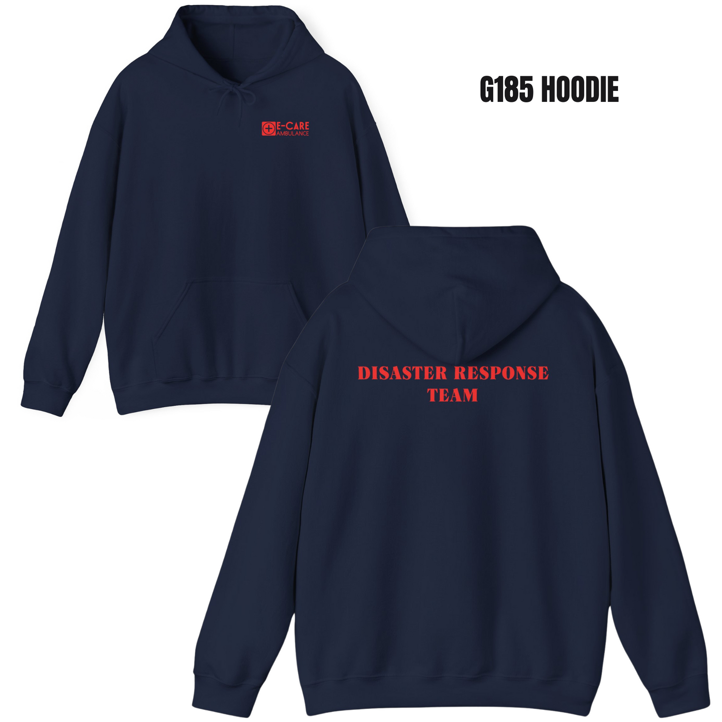 E-CARE Ambulance Disaster Response Team Hoodie