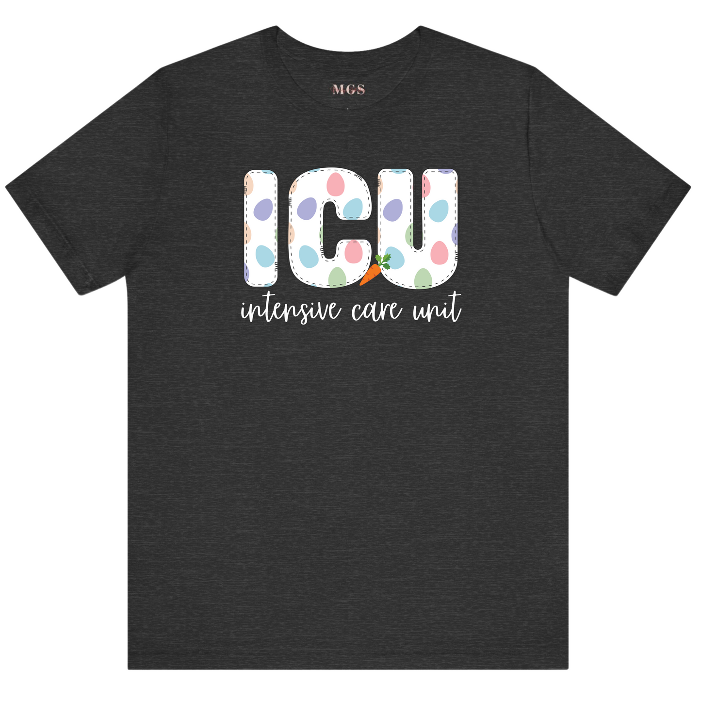 Intensive Care Unit (ICU) Easter Tee – Festive Healthcare Shirt for ICU Nurses & Medical Staff