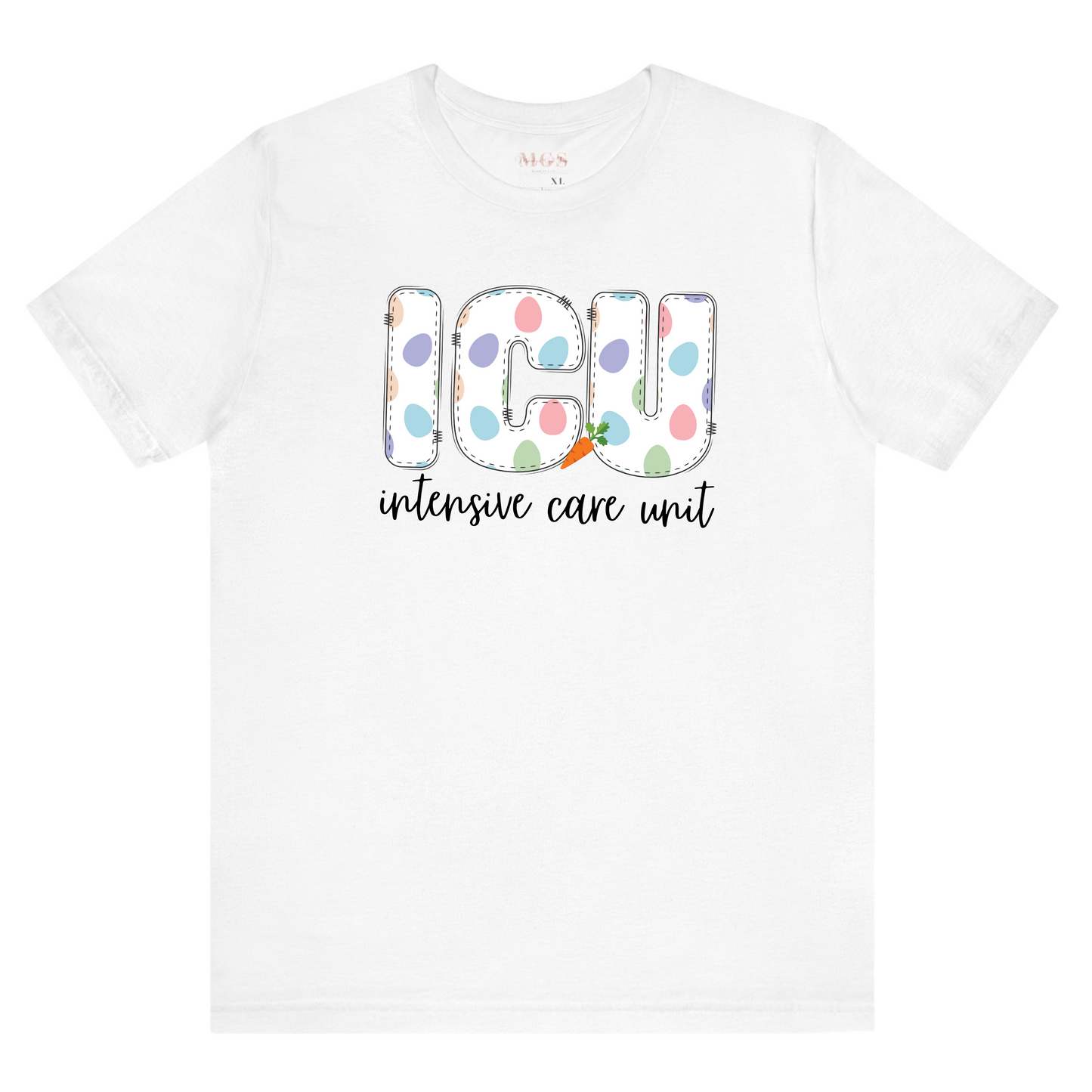Intensive Care Unit (ICU) Easter Tee – Festive Healthcare Shirt for ICU Nurses & Medical Staff