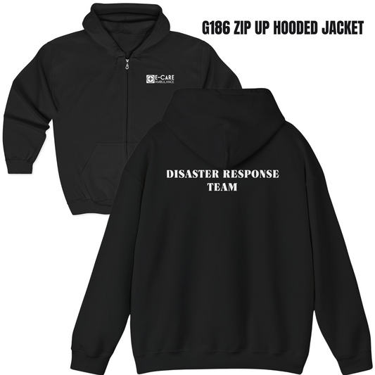 E-CARE Ambulance Disaster Response Team Zip-Up Hoodie