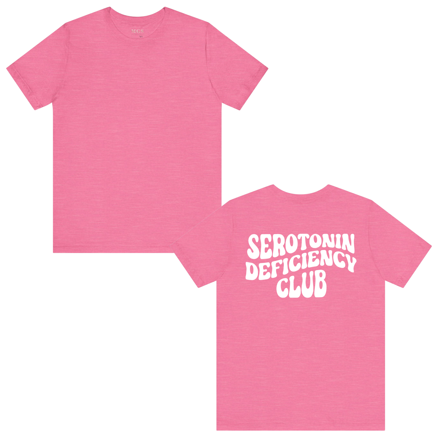 Serotonin Deficiency Club Women’s T-Shirt – Mental Health Awareness Apparel for Healthcare Professionals