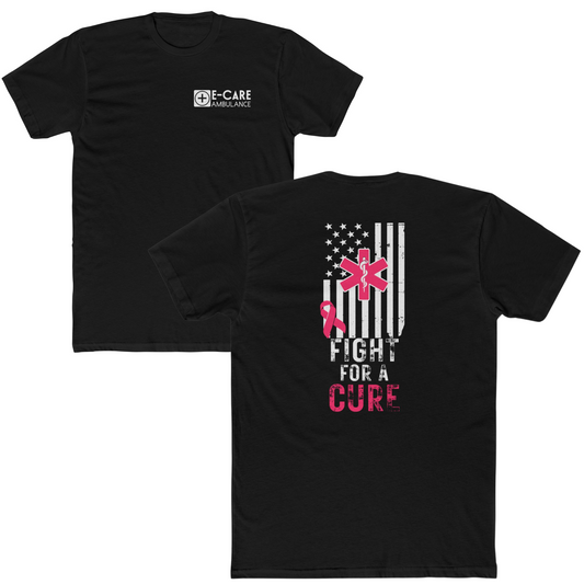 E-CARE Ambulance Fight for a Cure Short Sleeve Tee – Breast Cancer Awareness