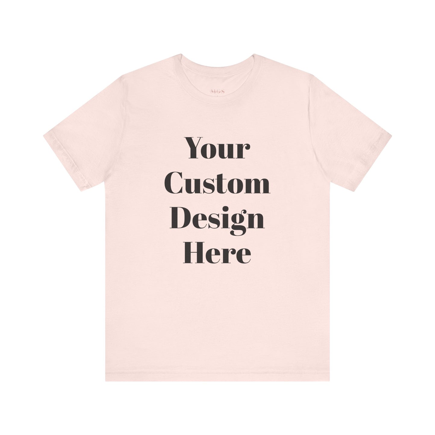Custom Adult Unisex Bella + Canvas 3001 Tee