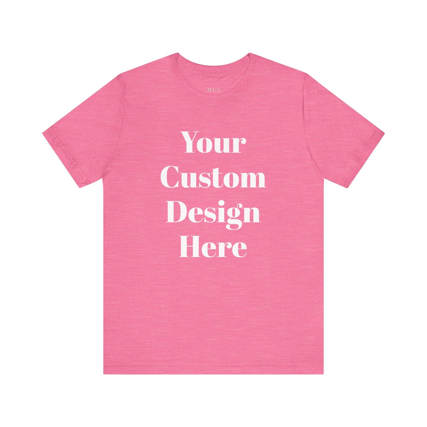 Custom Adult Unisex Bella + Canvas 3001 Tee
