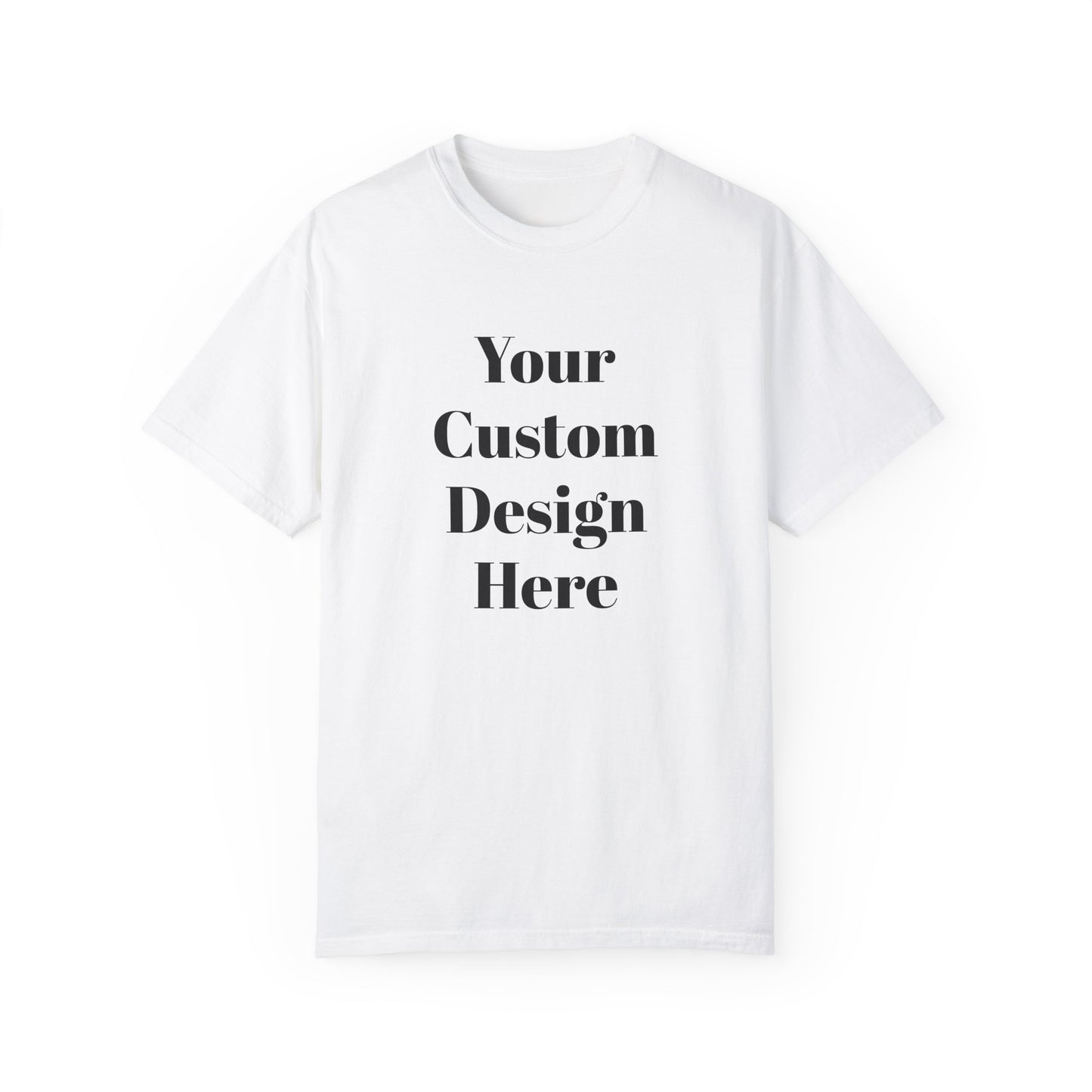 Custom Adult Unisex Comfort Colors C1717 Tee