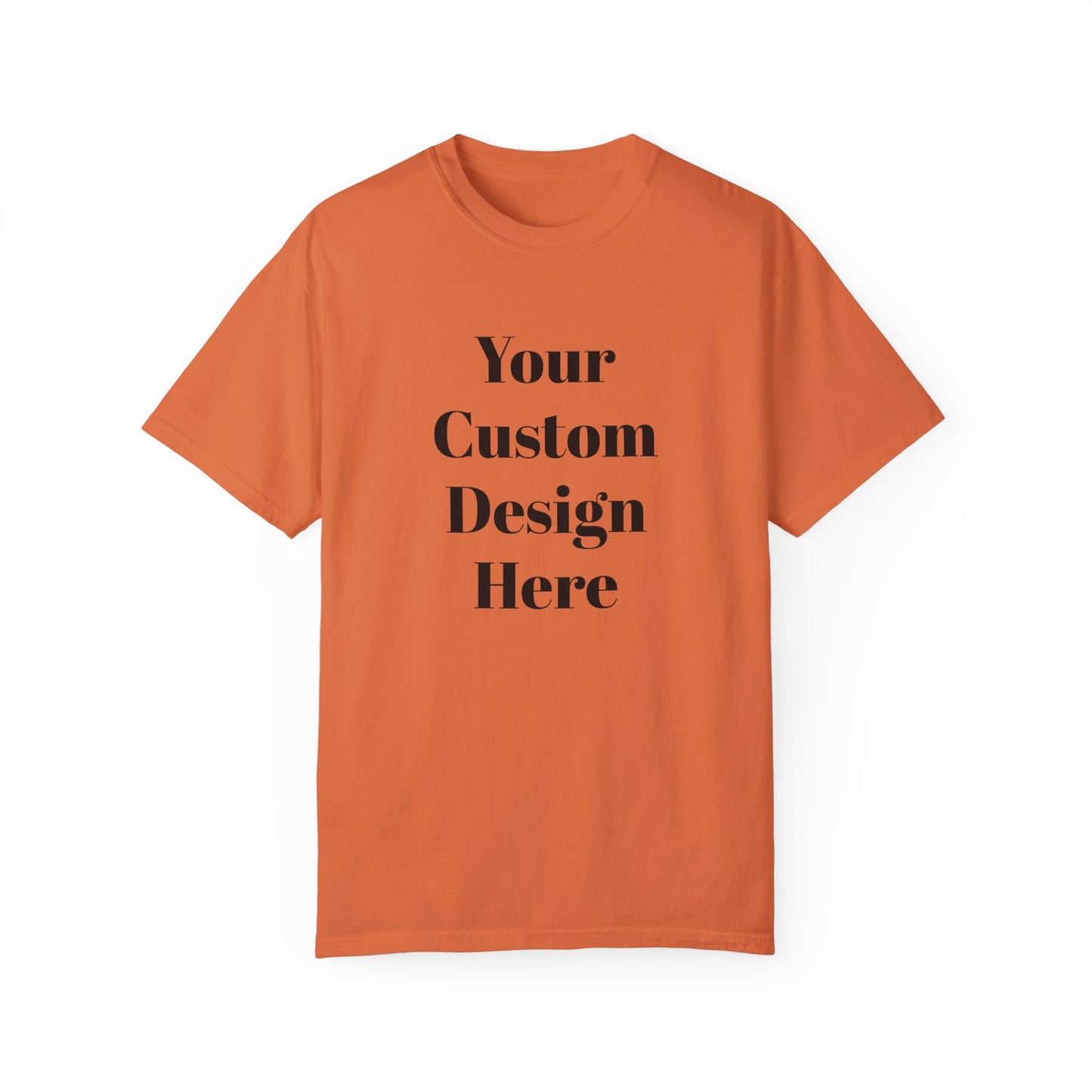 Custom Adult Unisex Comfort Colors C1717 Tee