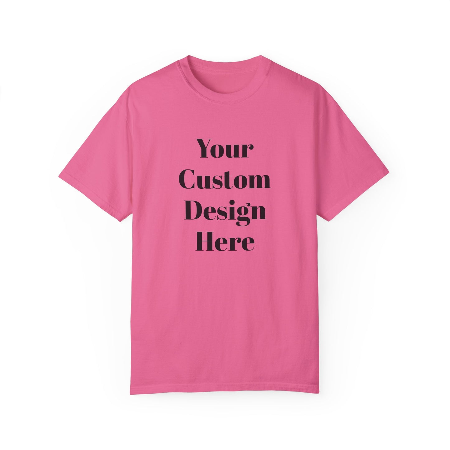 Custom Adult Unisex Comfort Colors C1717 Tee