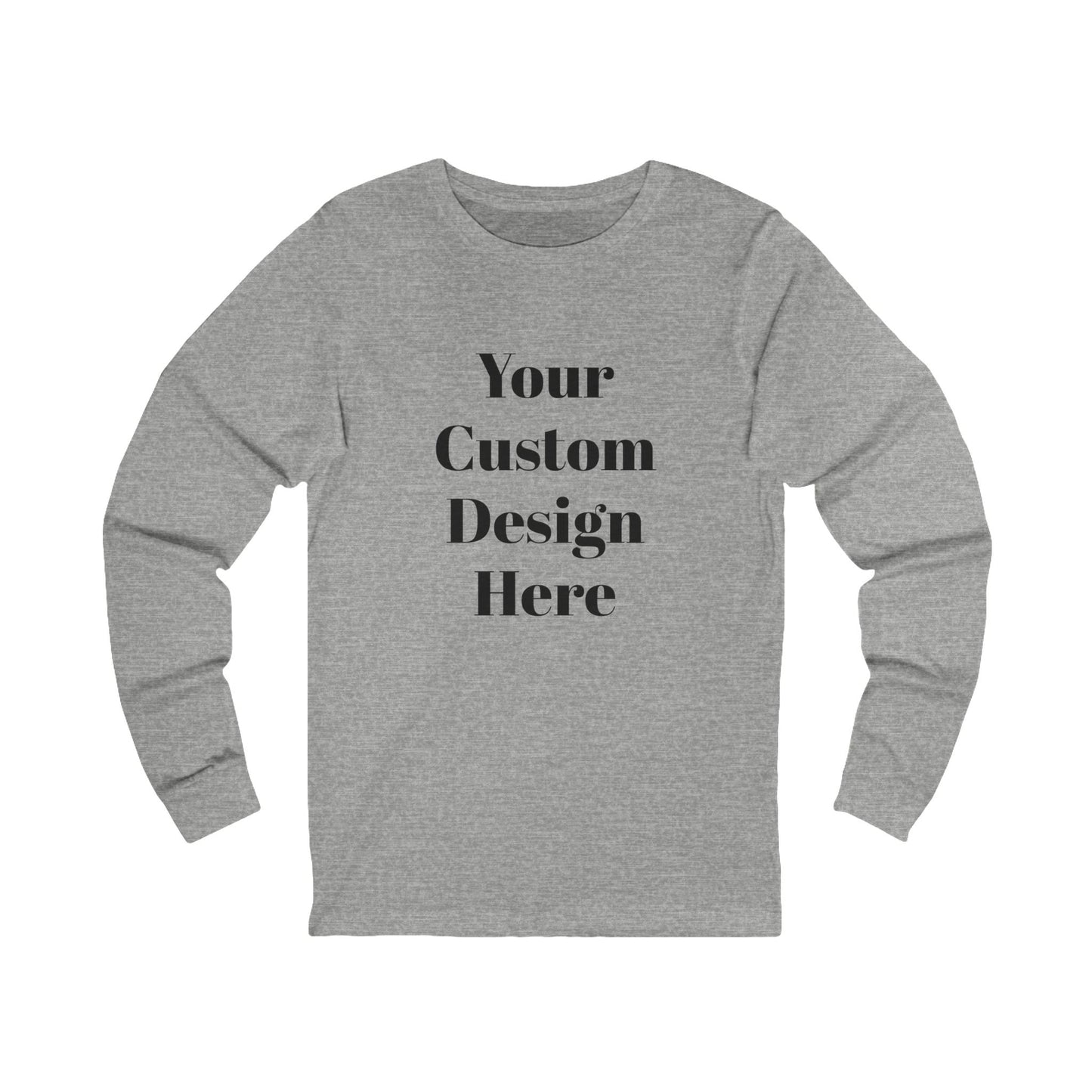 Custom Adult Unisex Bella + Canvas Long Sleeve Tee