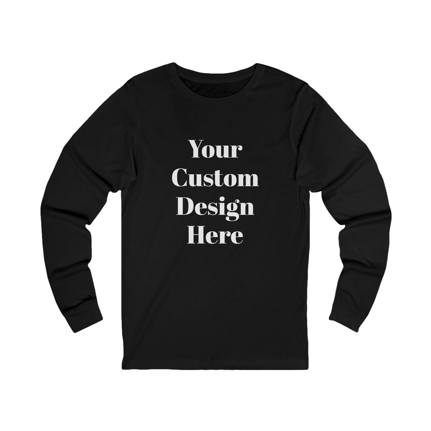 Custom Adult Unisex Bella + Canvas Long Sleeve Tee