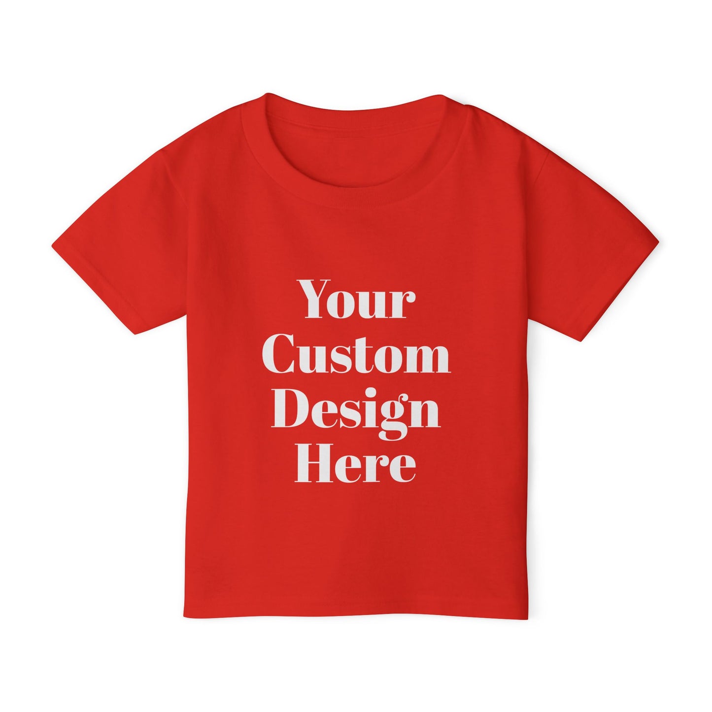 Custom Toddler Unisex Gildan G510P Heavy Cotton T-Shirt