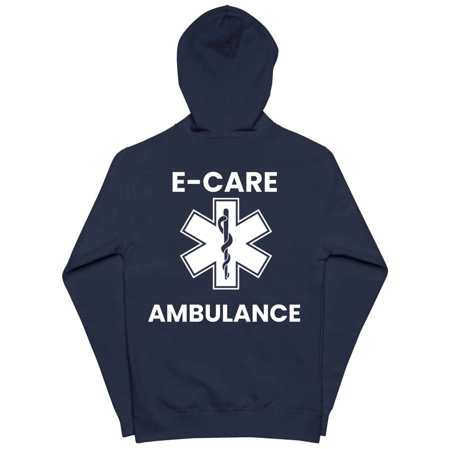 E-Care Full Zip Hoodie Navy