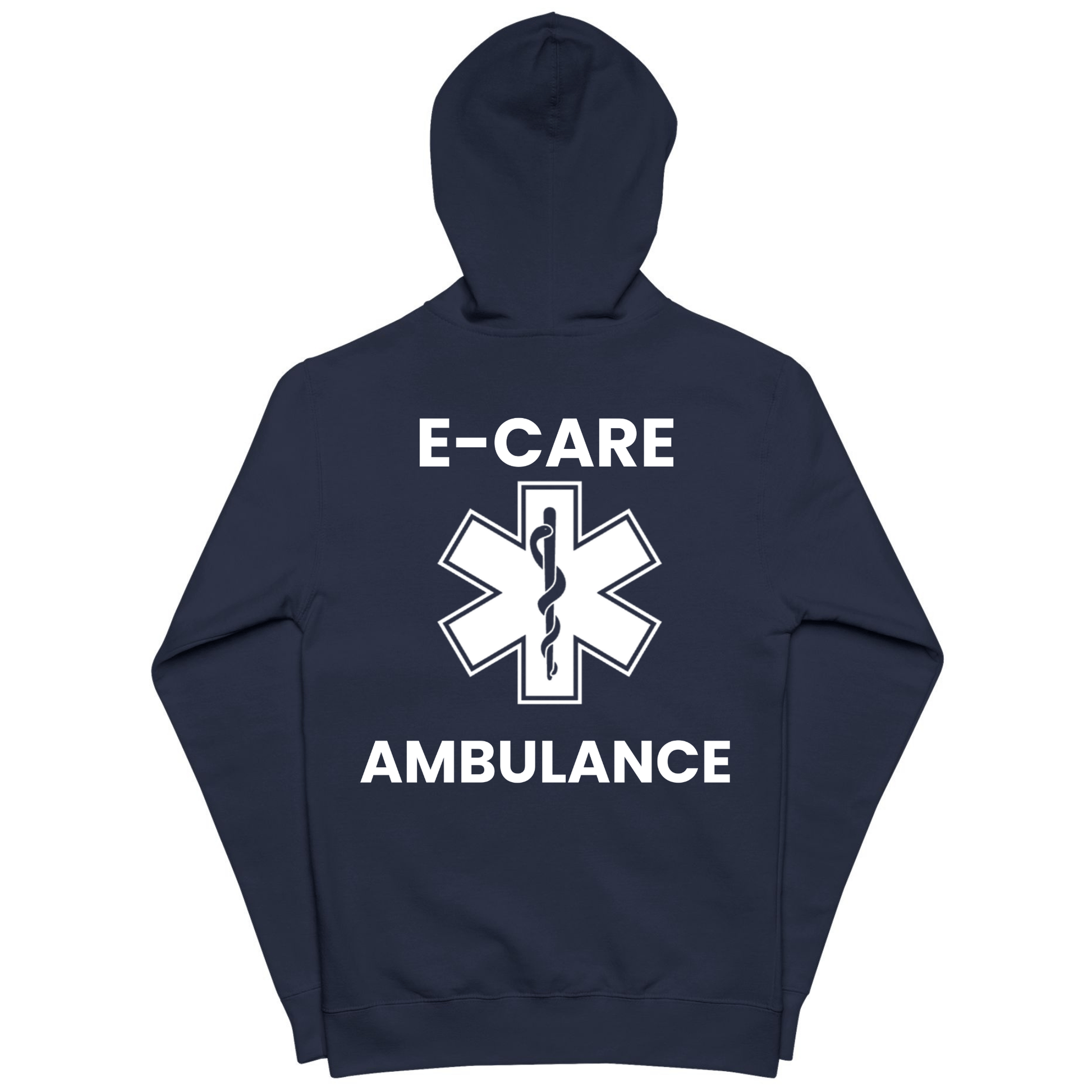 E-Care Full Zip Hoodie Navy