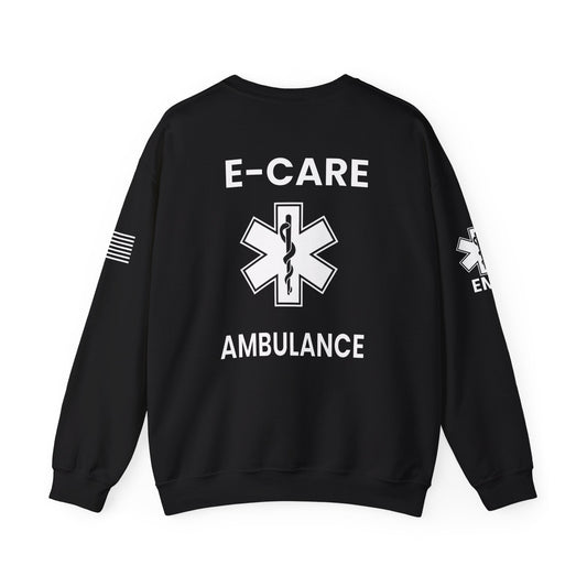 E-Care Pullover Crewneck Sweater Black