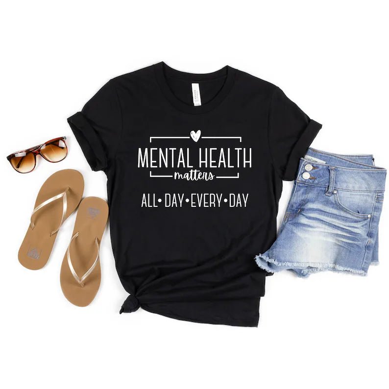 Mental Health Matters Women’s T-Shirt – Empowering Healthcare Apparel for Nurses & Professionals
