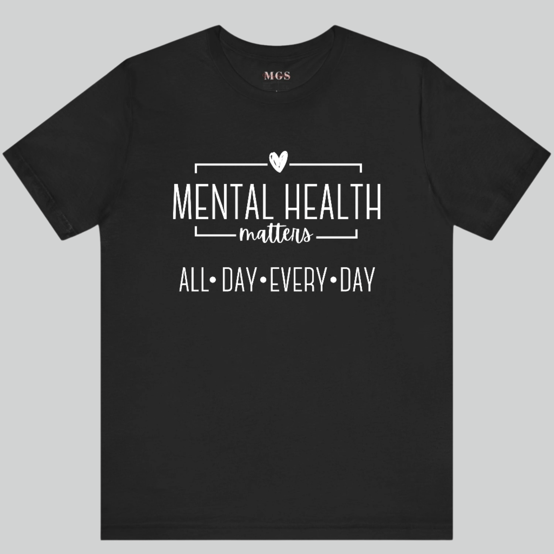 Mental Health Matters Women’s T-Shirt – Empowering Healthcare Apparel for Nurses & Professionals Black