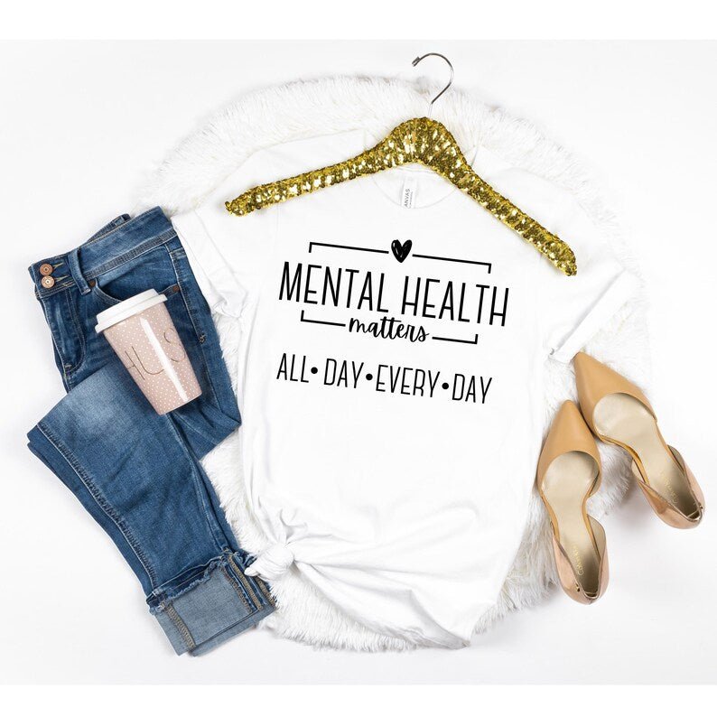 Mental Health Matters Women’s T-Shirt – Empowering Healthcare Apparel for Nurses & Professionals