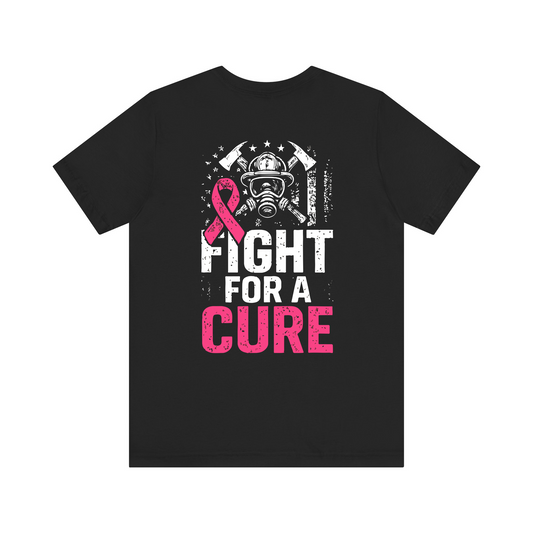 Pink Ribbon Nurse Flag Shirt – Breast Cancer Awareness Distressed American Flag Tee