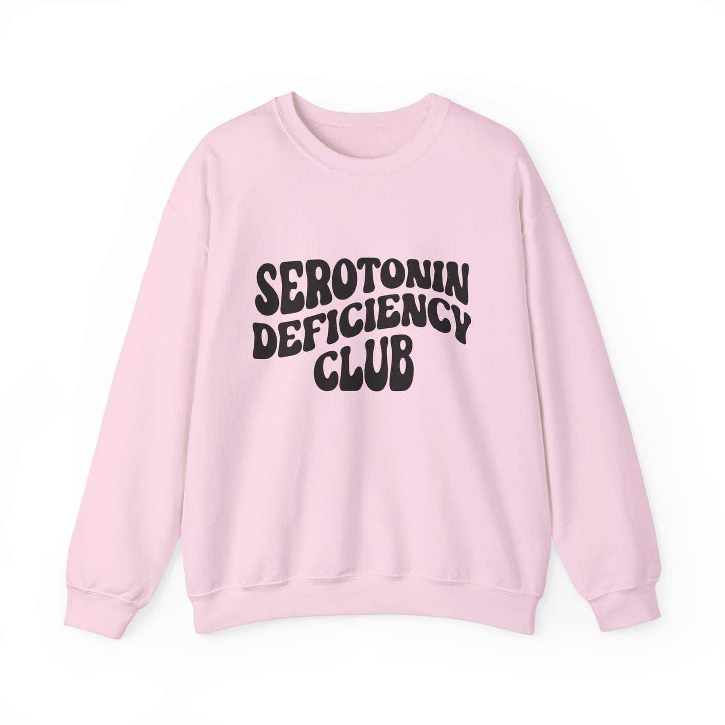 Serotonin Deficiency Club Women’s Sweater – Cozy Mental Health Awareness Apparel for Healthcare Professionals Pink