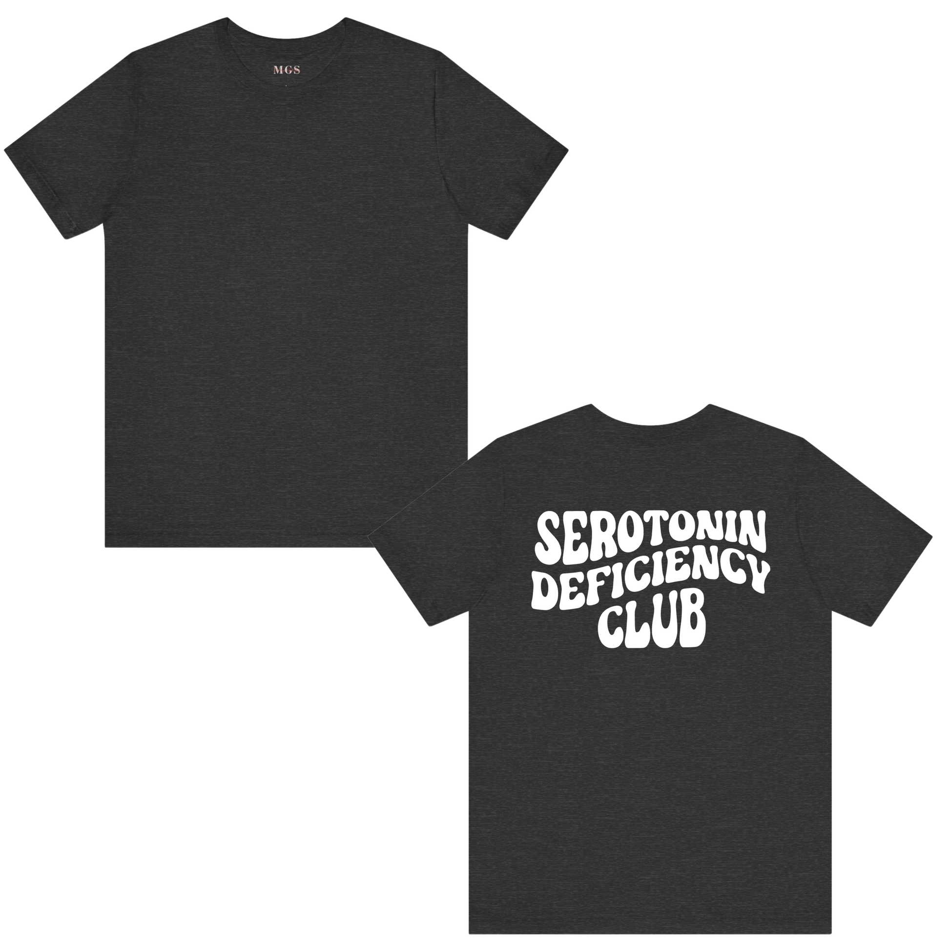Serotonin Deficiency Club Women’s T-Shirt – Mental Health Awareness Apparel for Healthcare Professionals