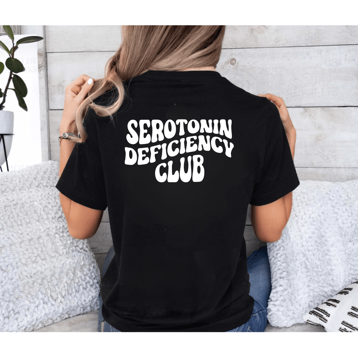 Serotonin Deficiency Club Women’s T-Shirt – Mental Health Awareness Apparel for Healthcare Professionals